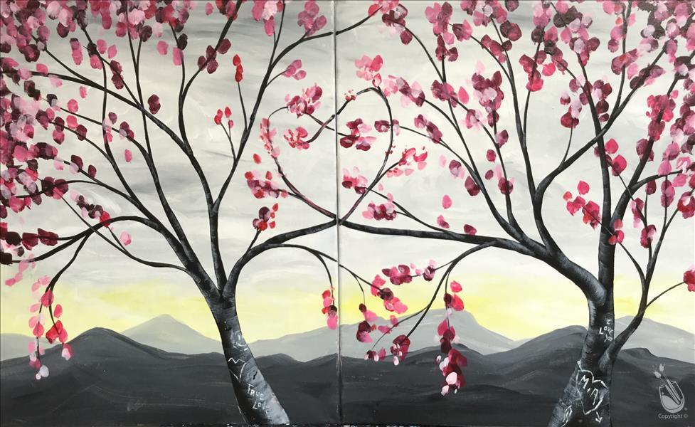 Sunrise Love Trees (Set or Solo) 1